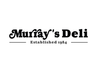 Murrays Deli logo design by GassPoll