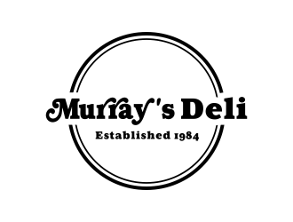 Murrays Deli logo design by GassPoll