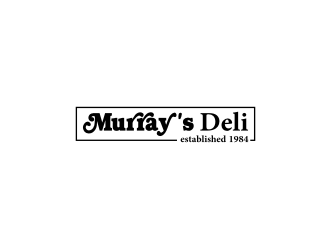 Murrays Deli logo design by Barkah