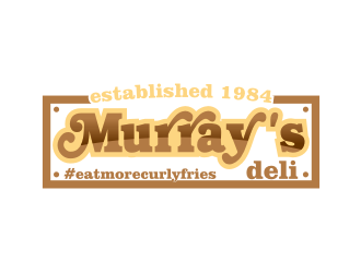 Murrays Deli logo design by Garmos