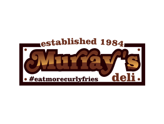 Murrays Deli logo design by Garmos