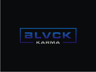 BLVCK KARMA  (Black karma)  logo design by Artomoro