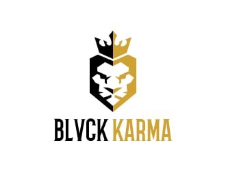 BLVCK KARMA  (Black karma)  logo design by cikiyunn