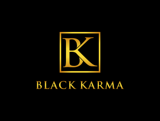 BLVCK KARMA  (Black karma)  logo design by tukang ngopi