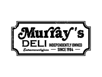 Murrays Deli logo design by jonggol