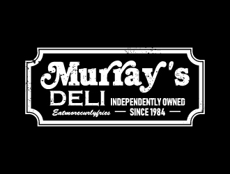 Murrays Deli logo design by jonggol