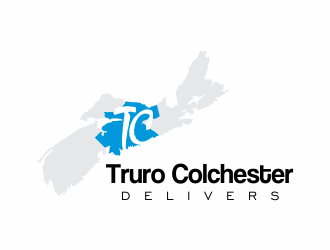 Truro Colchester Delivers logo design by up2date