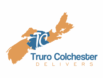 Truro Colchester Delivers logo design by up2date