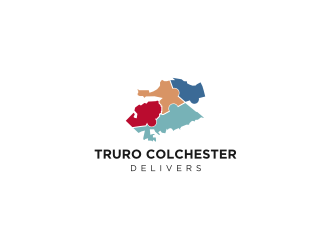 Truro Colchester Delivers logo design by Susanti