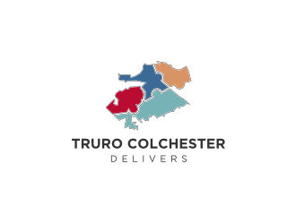 Truro Colchester Delivers logo design by Susanti