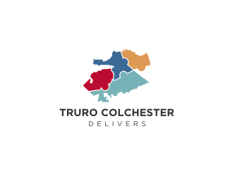 Truro Colchester Delivers logo design by Susanti