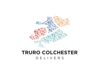 Truro Colchester Delivers logo design by Susanti