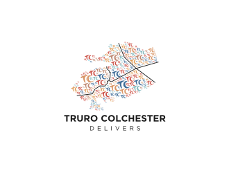 Truro Colchester Delivers logo design by Susanti