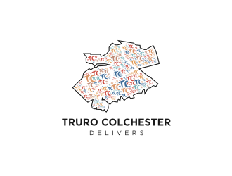 Truro Colchester Delivers logo design by Susanti