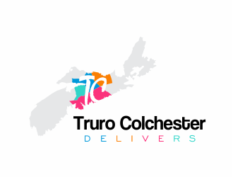 Truro Colchester Delivers logo design by up2date