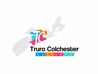 Truro Colchester Delivers logo design by up2date