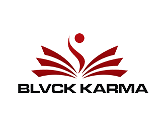 BLVCK KARMA  (Black karma)  logo design by EkoBooM