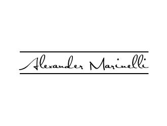 Alexander Marinelli logo design by hopee