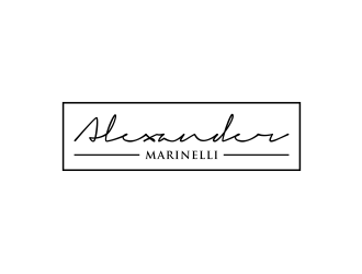 Alexander Marinelli logo design by hopee