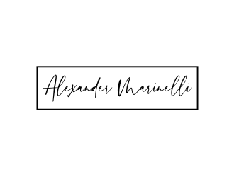 Alexander Marinelli logo design by hopee