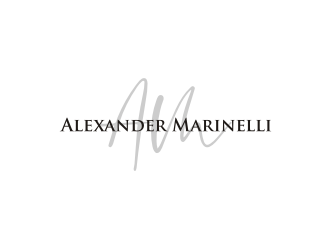 Alexander Marinelli logo design by hopee