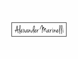 Alexander Marinelli logo design by hopee