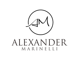 Alexander Marinelli logo design by Purwoko21