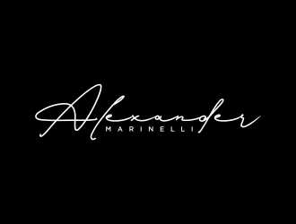 Alexander Marinelli logo design by javaz