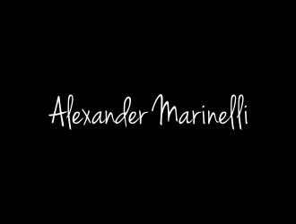 Alexander Marinelli logo design by p0peye