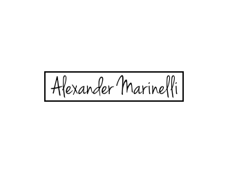 Alexander Marinelli logo design by .::ngamaz::.