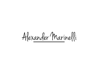 Alexander Marinelli logo design by .::ngamaz::.