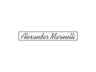 Alexander Marinelli logo design by .::ngamaz::.