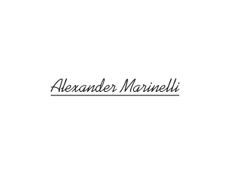 Alexander Marinelli logo design by .::ngamaz::.