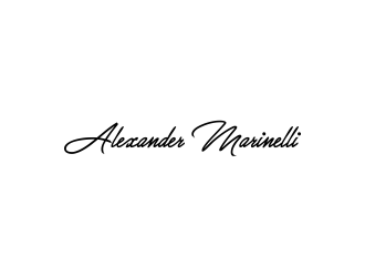 Alexander Marinelli logo design by oke2angconcept