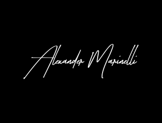 Alexander Marinelli logo design by christabel