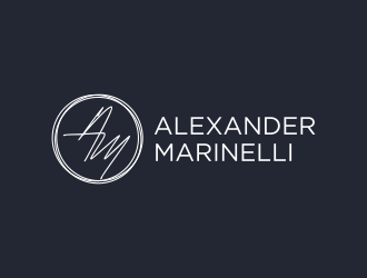 Alexander Marinelli logo design by GassPoll