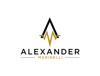 Alexander Marinelli logo design by GassPoll