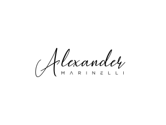 Alexander Marinelli logo design by GassPoll