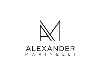 Alexander Marinelli logo design by GassPoll