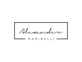 Alexander Marinelli logo design by GassPoll