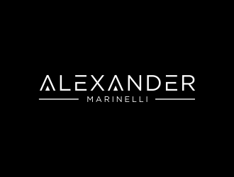 Alexander Marinelli logo design by GassPoll