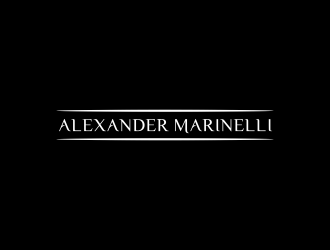 Alexander Marinelli logo design by GassPoll