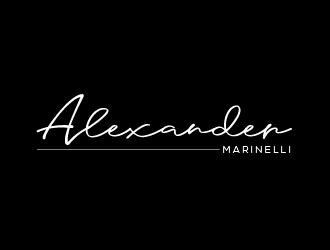 Alexander Marinelli logo design by pambudi