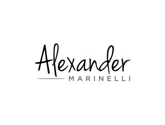 Alexander Marinelli logo design by vostre