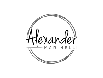 Alexander Marinelli logo design by vostre