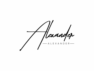 Alexander Marinelli logo design by afra_art