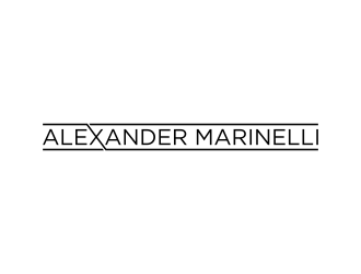 Alexander Marinelli logo design by aflah