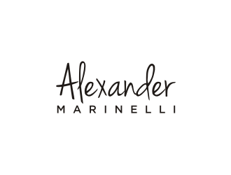 Alexander Marinelli logo design by BintangDesign