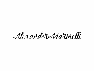 Alexander Marinelli logo design by hopee