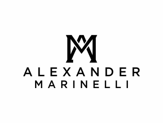 Alexander Marinelli logo design by hidro